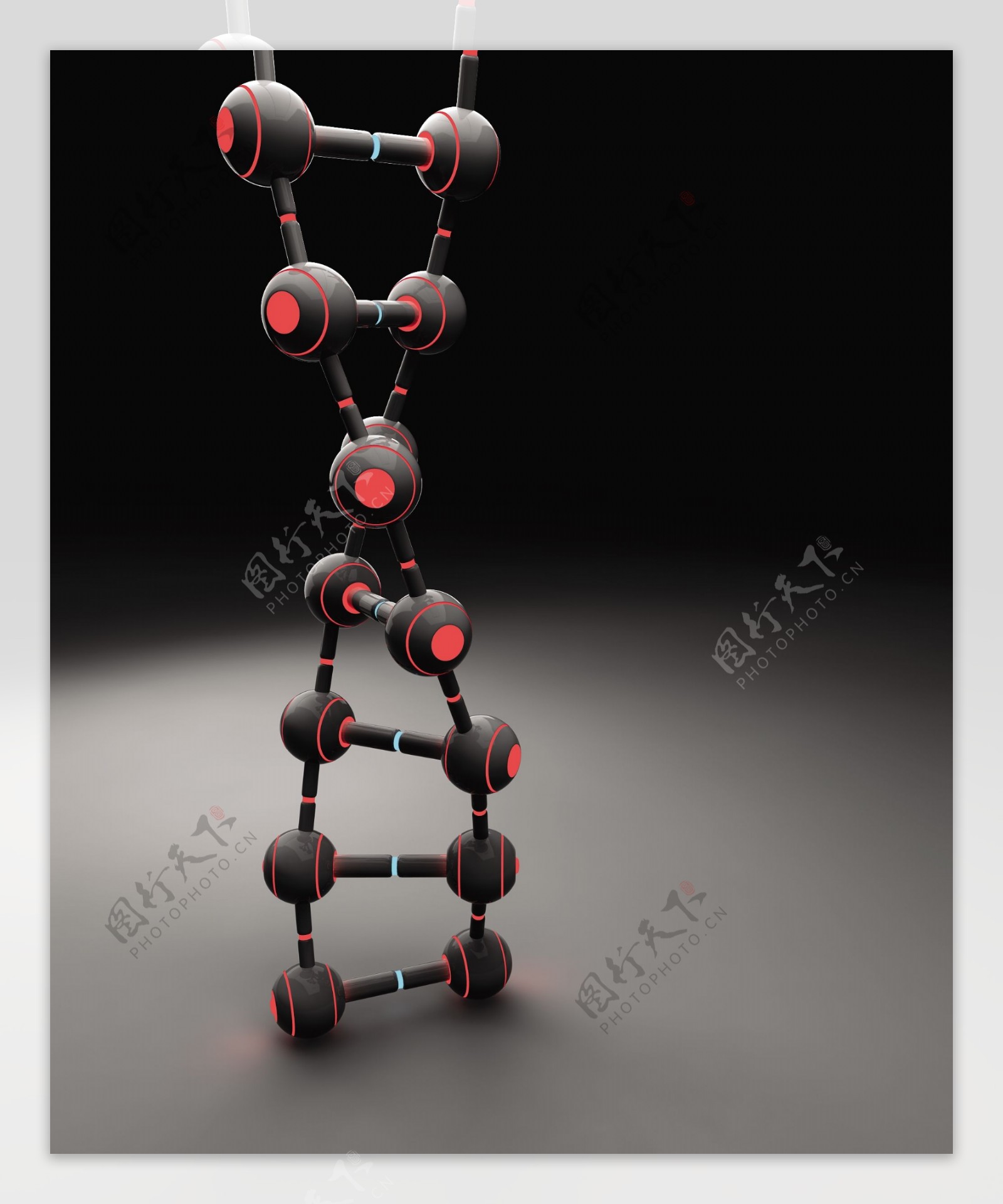 DNA螺旋体图片