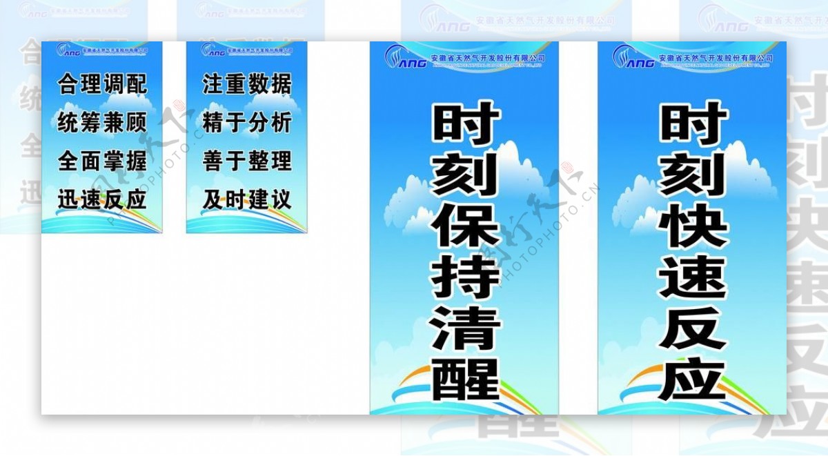 安徽省天然气展板图片