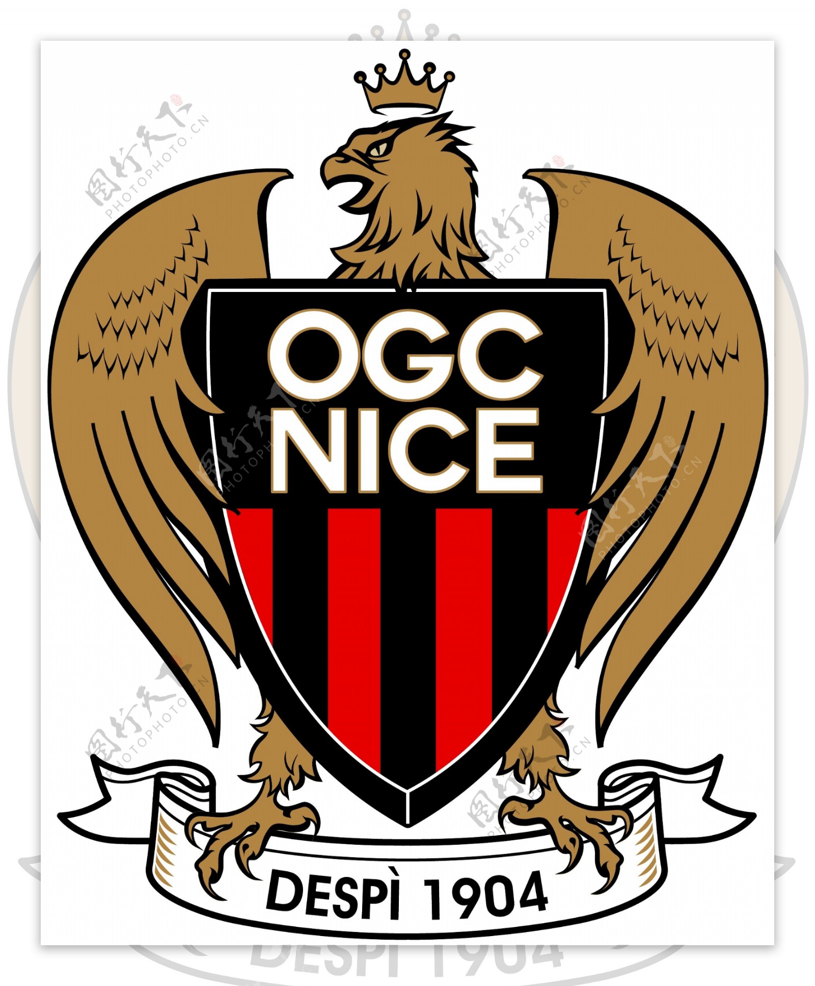 尼斯足球俱乐部徽标图片