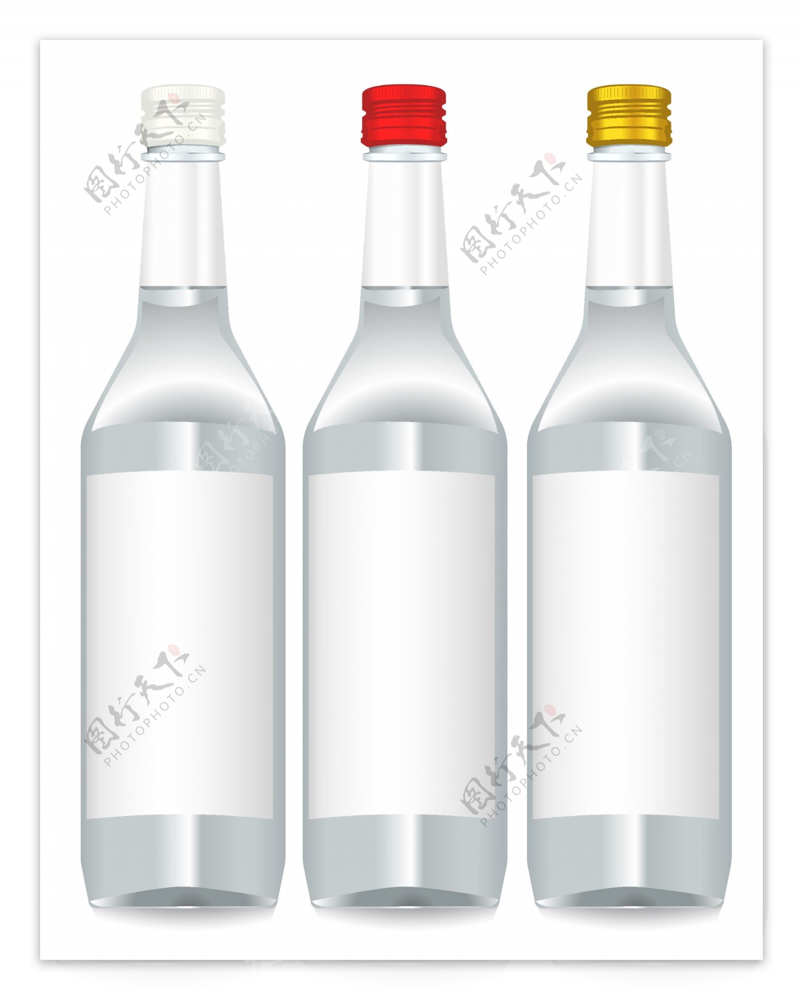 矢玻璃水瓶素材图片