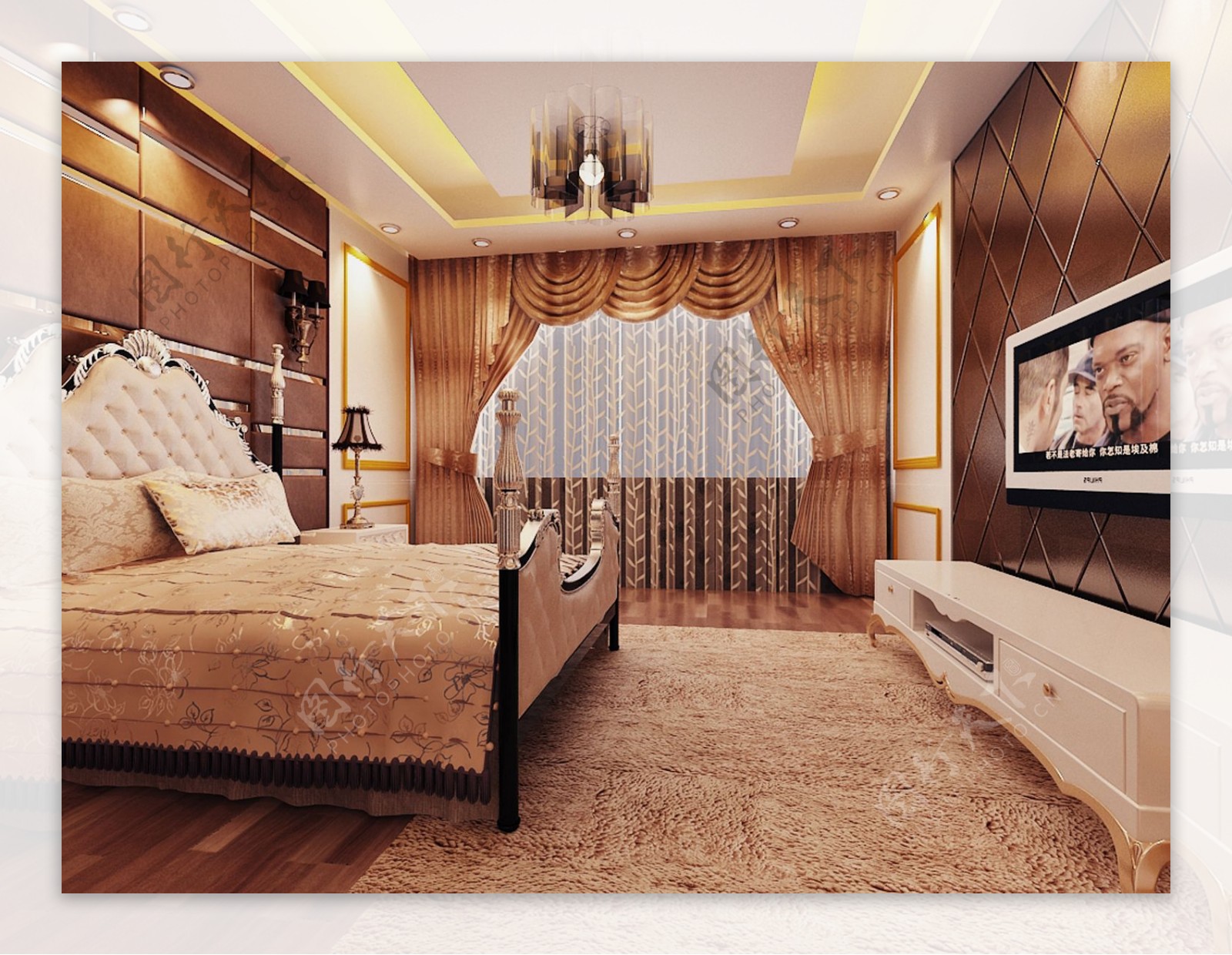 欧式卧室奢华欧式图片