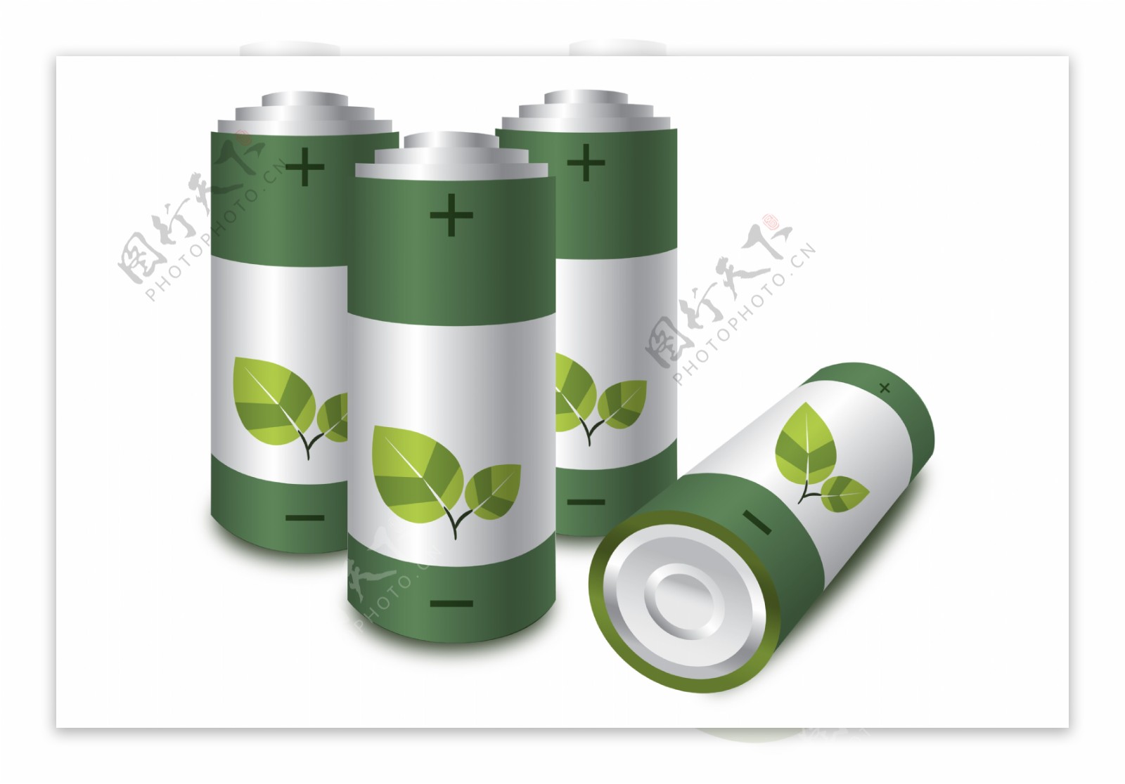 环保电池设计素材图片