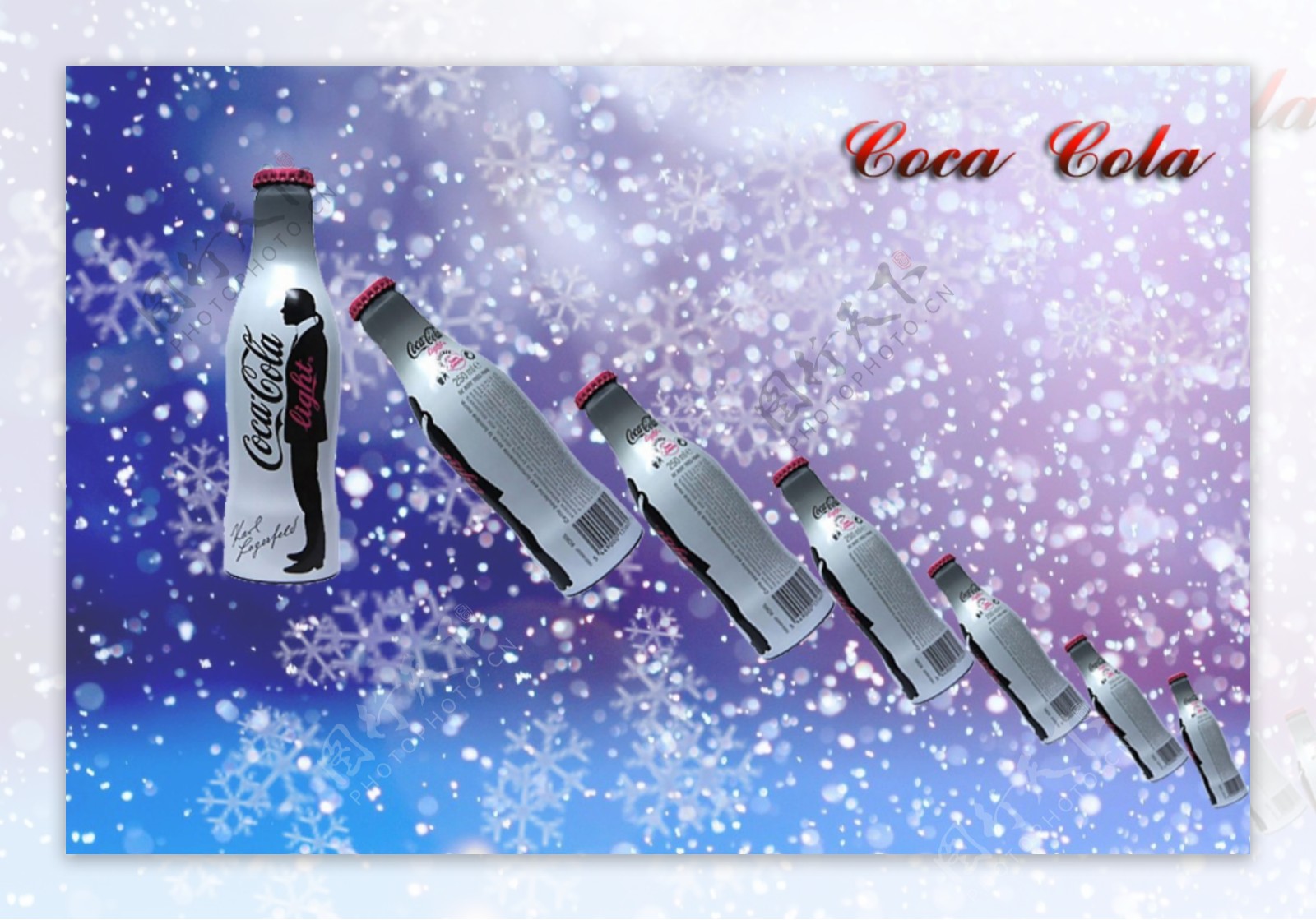 可口可乐创意平面广告