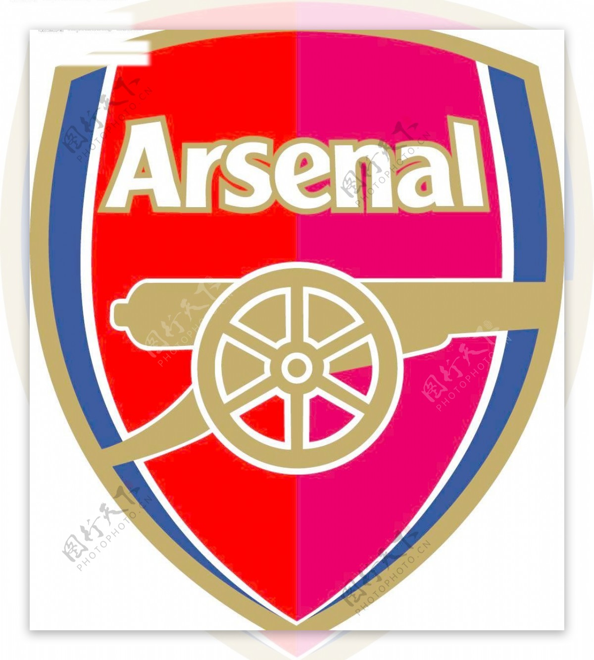 阿森纳足球俱乐部logo图片