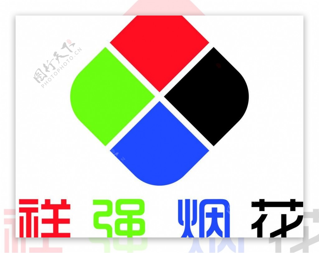 烟花炮竹logo图片