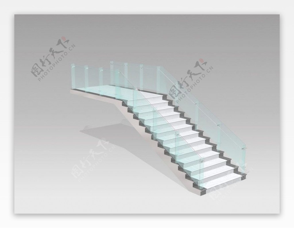 室内设计楼梯3d素材装饰素材9