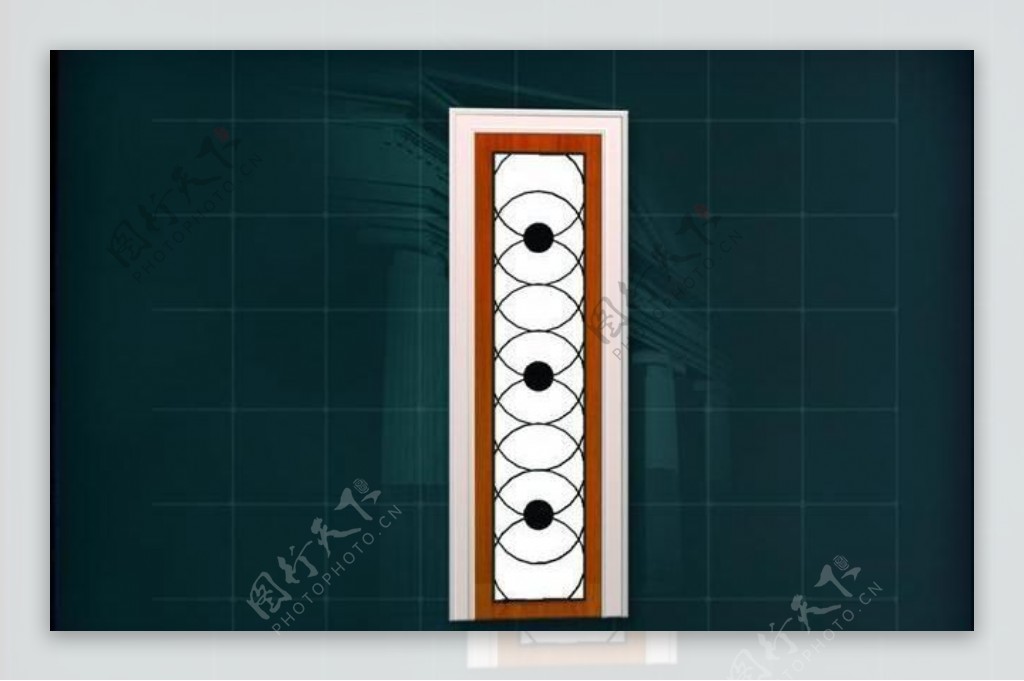 门窗构件之窗户3D模型窗户035