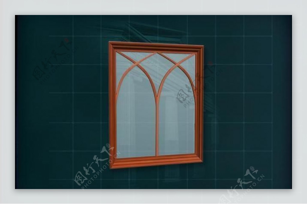 门窗构件之窗户3D模型窗户007