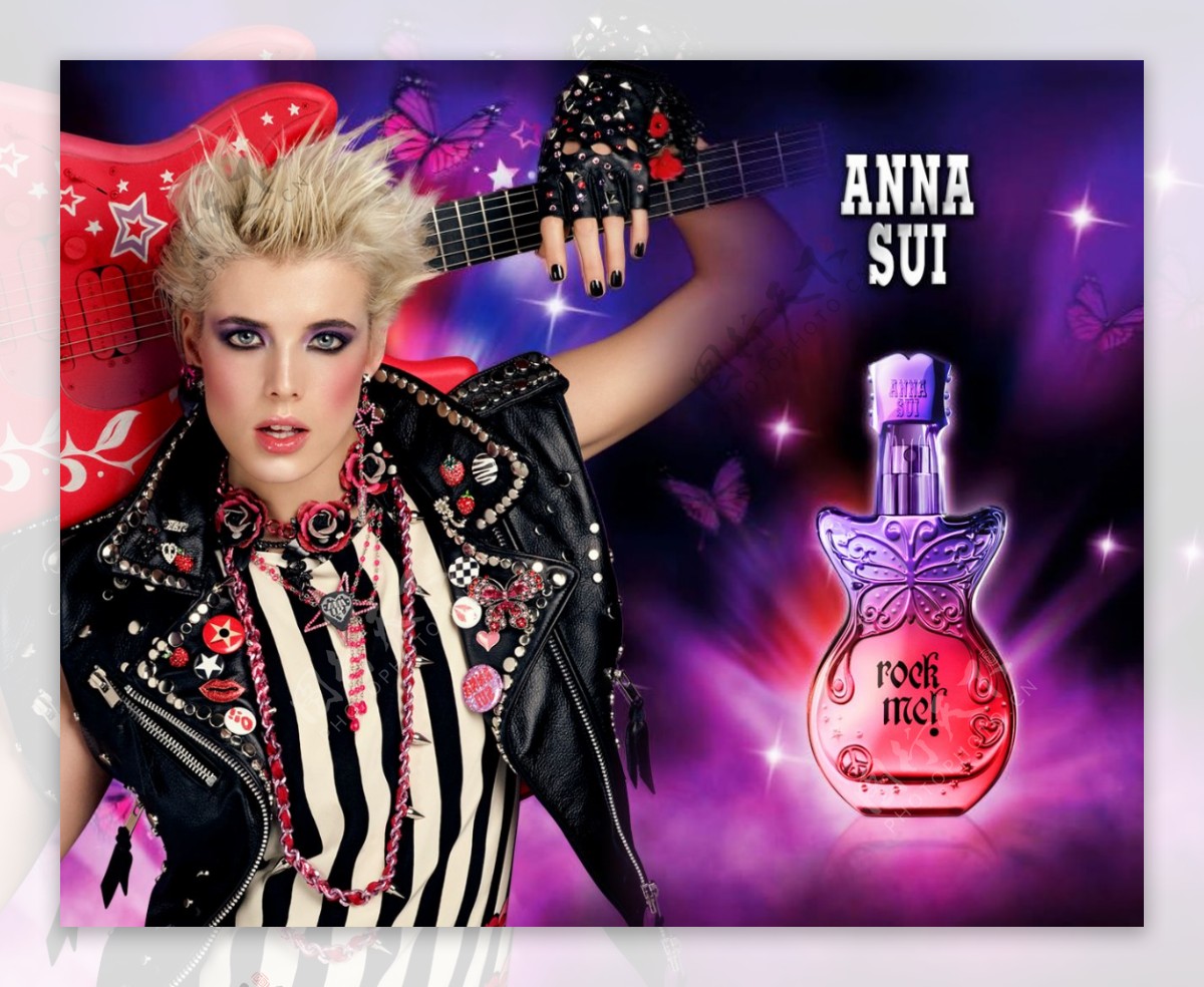 安娜苏香水广告图片
