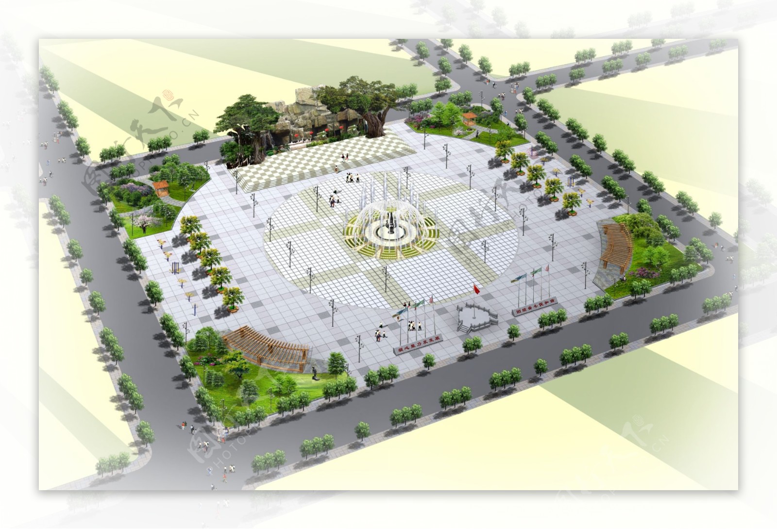 广场景观规划设计