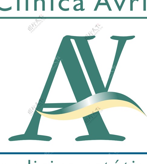 ClinicaAvrillogo设计欣赏ClinicaAvril服务公司标志下载标志设计欣赏
