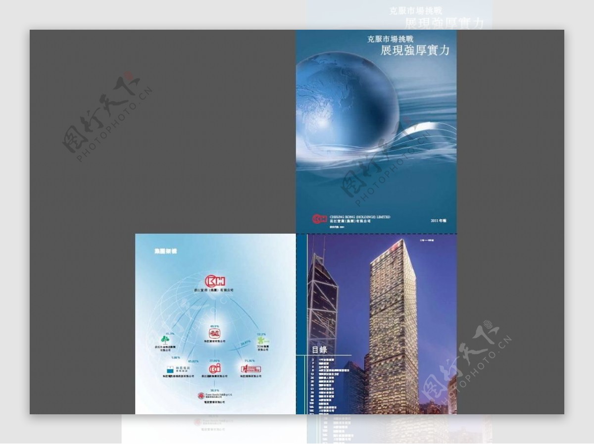 长江实业集团画册图片