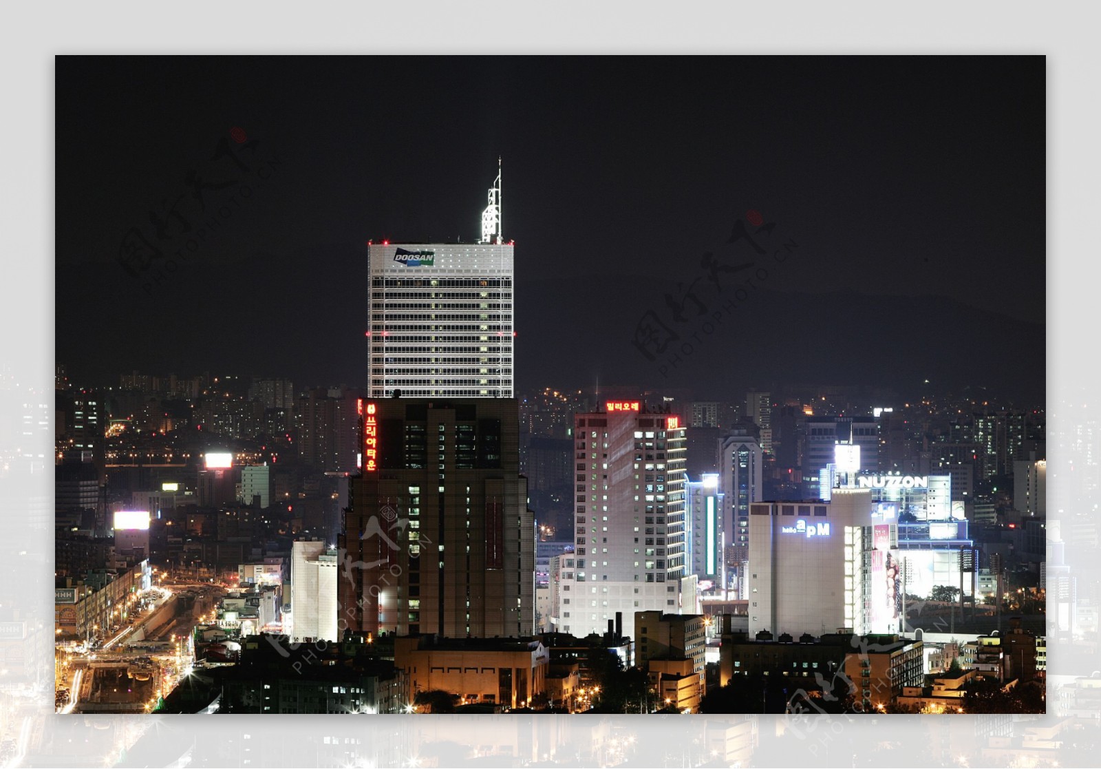 全球首席大百科城市夜景景色建筑灯光繁华都市