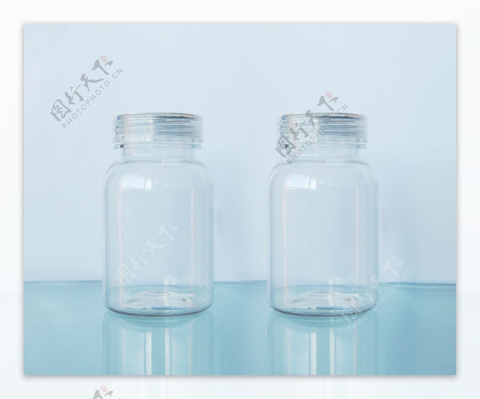 玻璃透明瓶素材