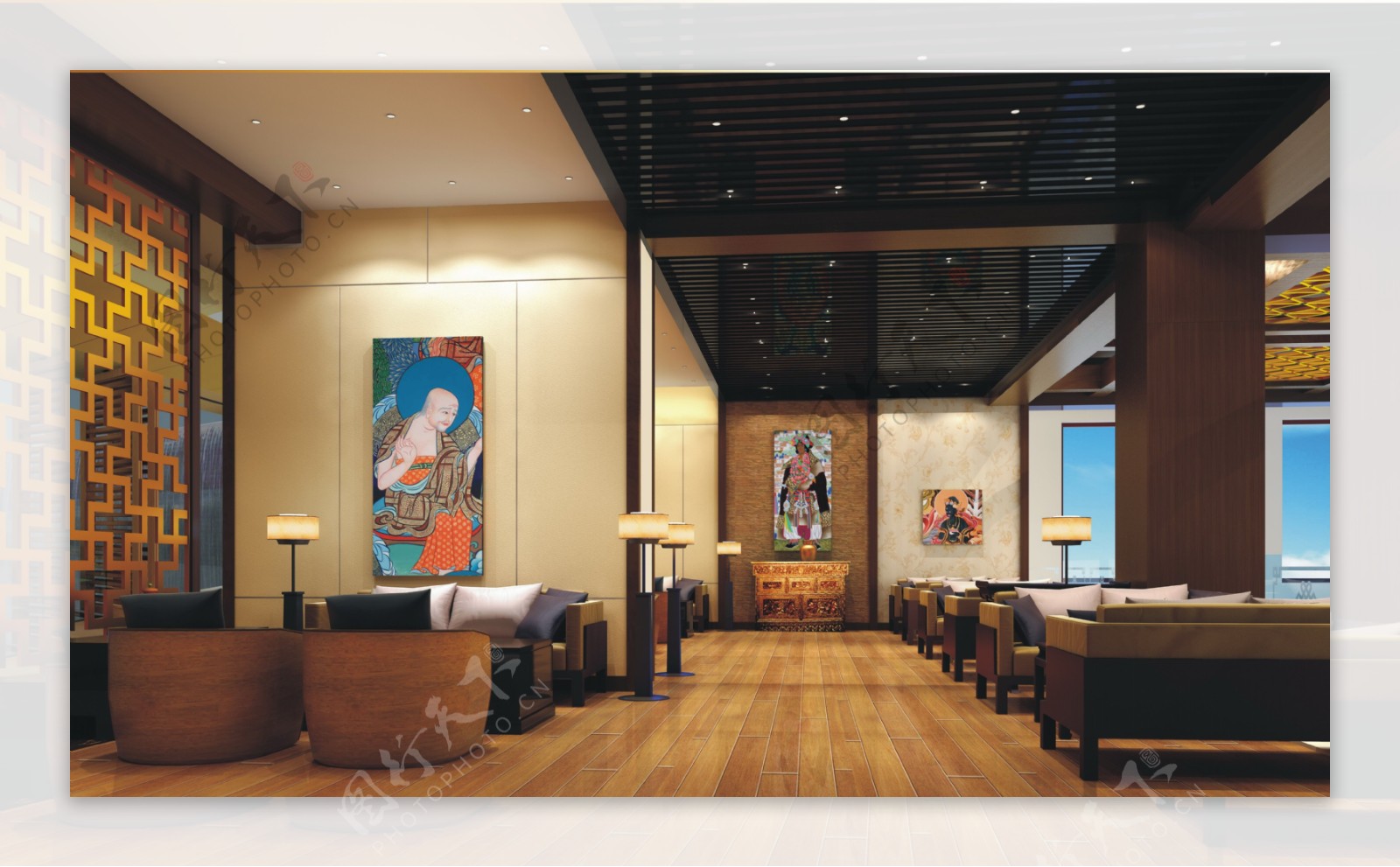 藏式茶餐厅图片