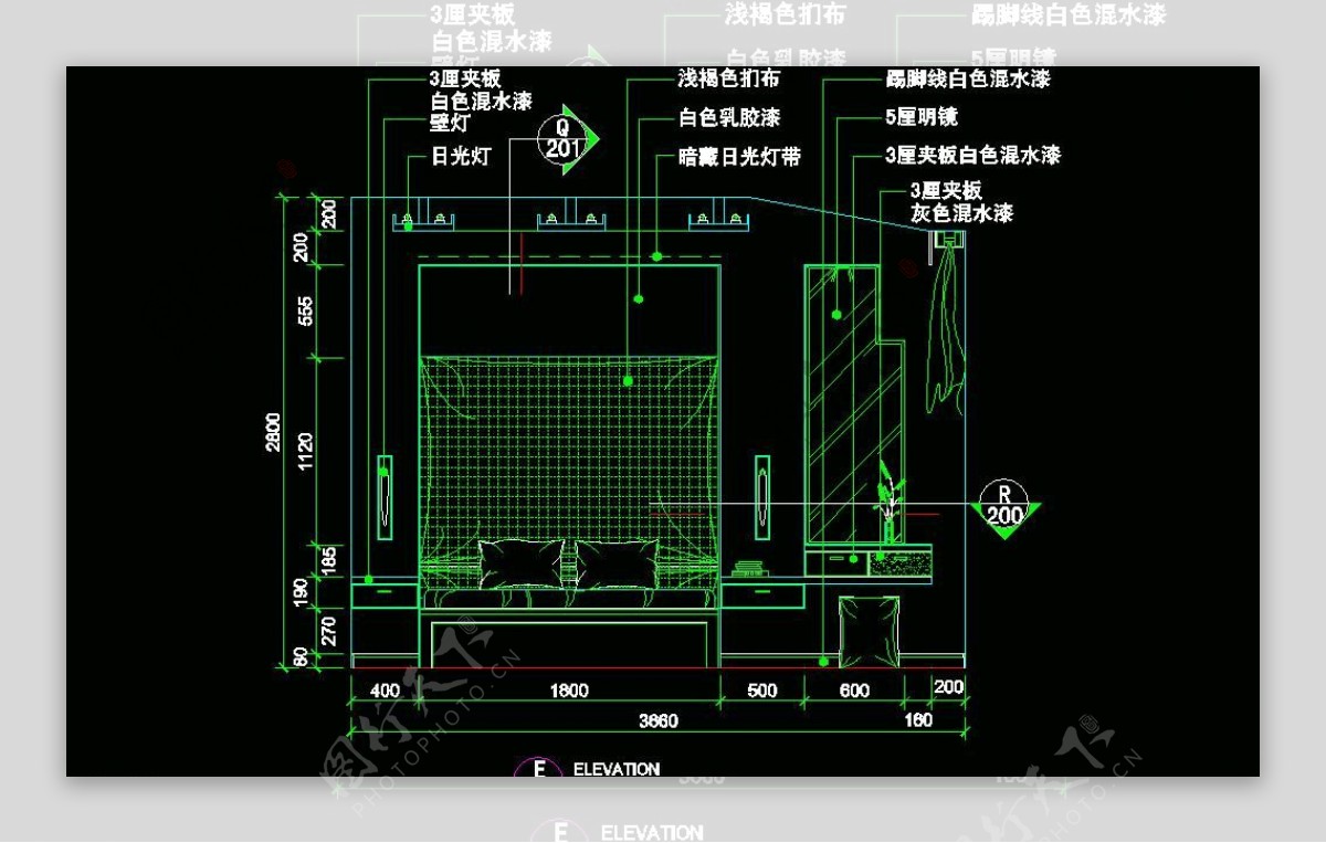 CAD之复式住宅