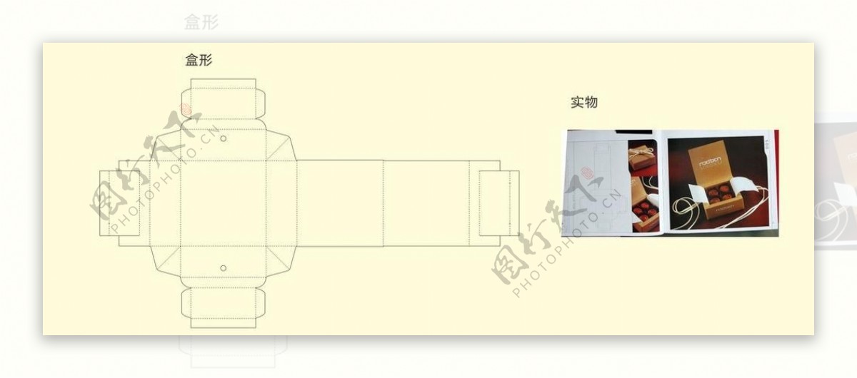 包装盒形cdr图片