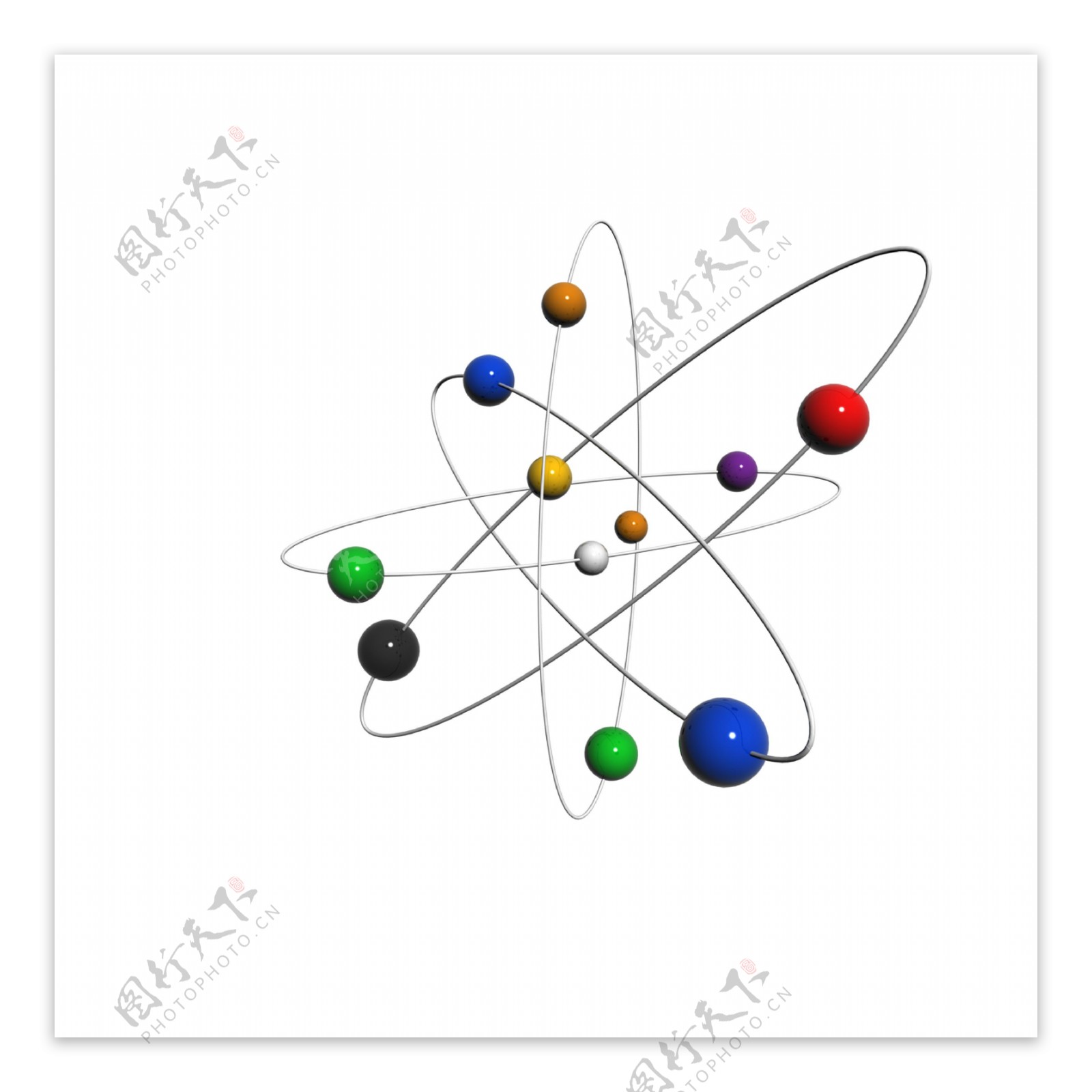 三维分子