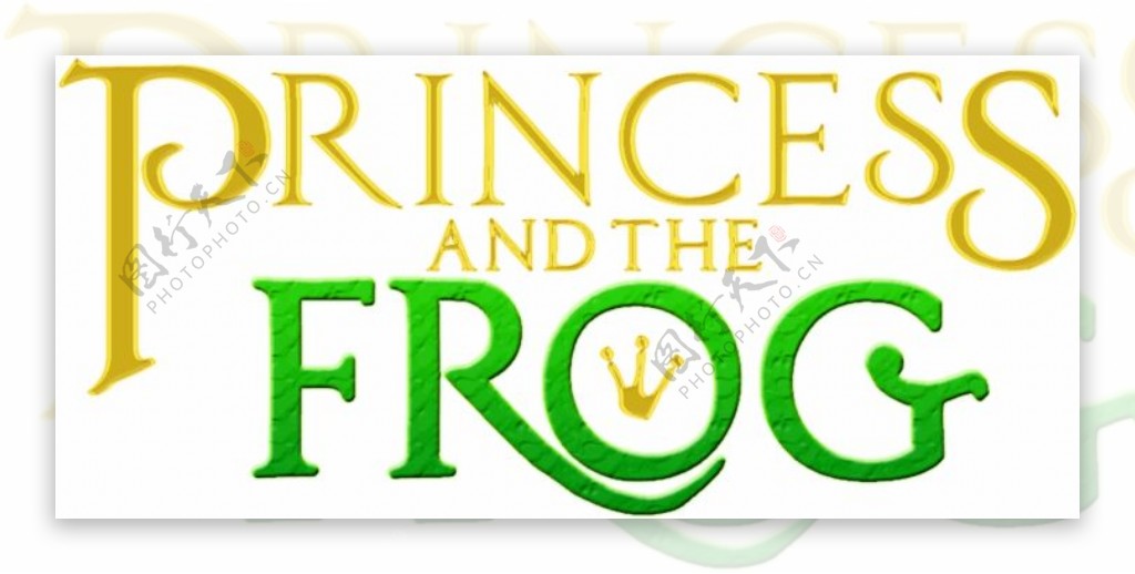 公主与青蛙的字体