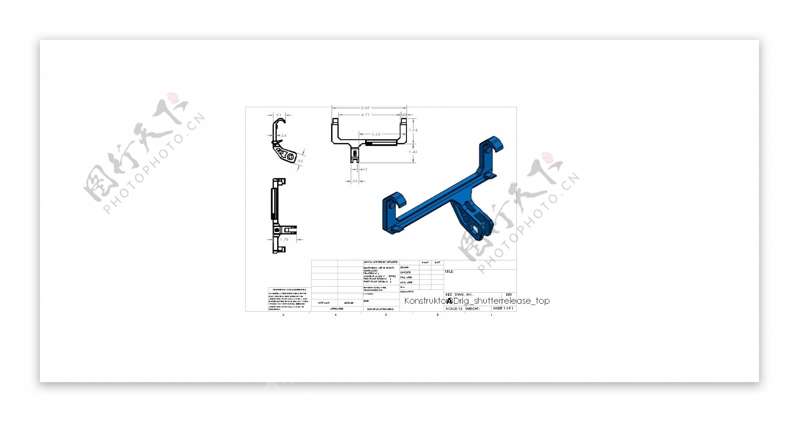 Lomographykonstruktor凸轮的挑战3D图片台concept1