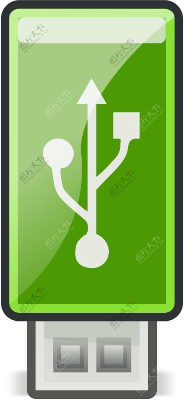 USB绿探戈风格
