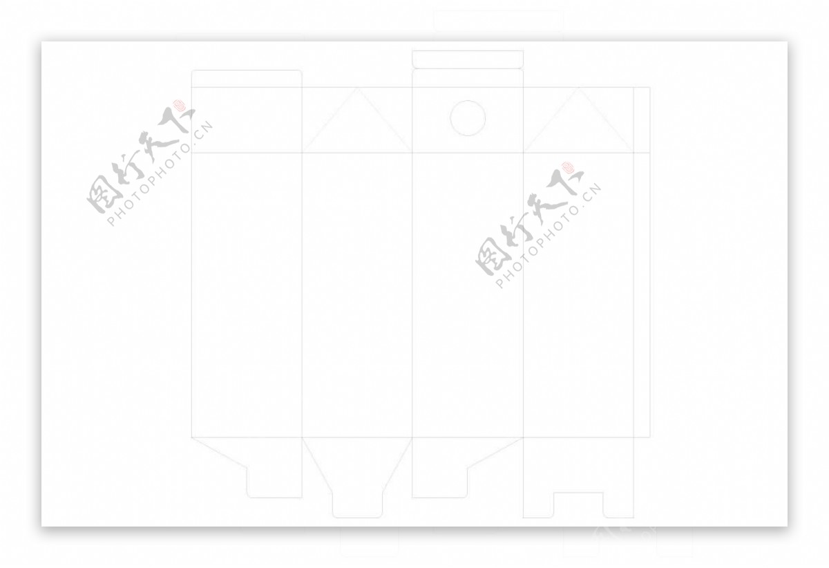 牛奶盒展开图图片