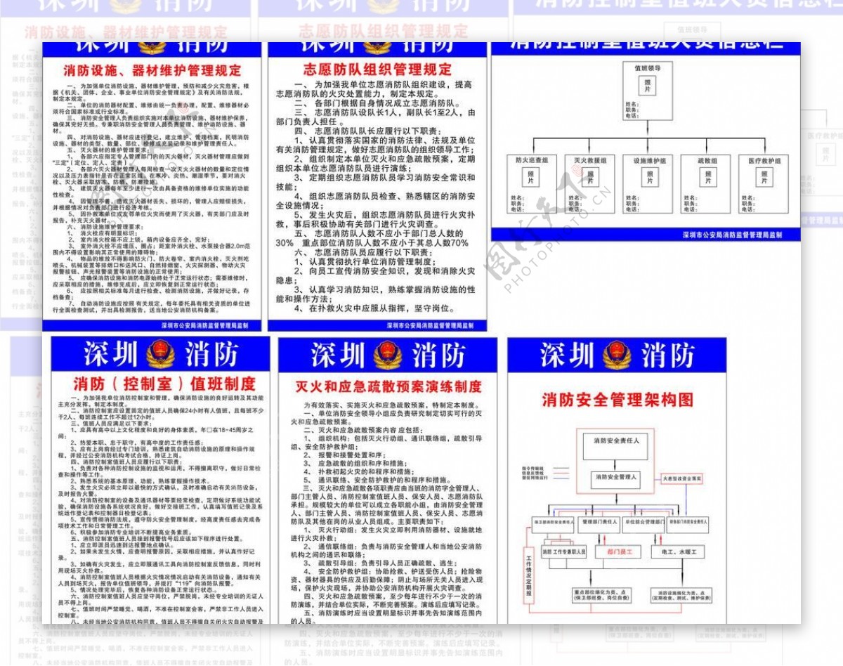 消防制度图片