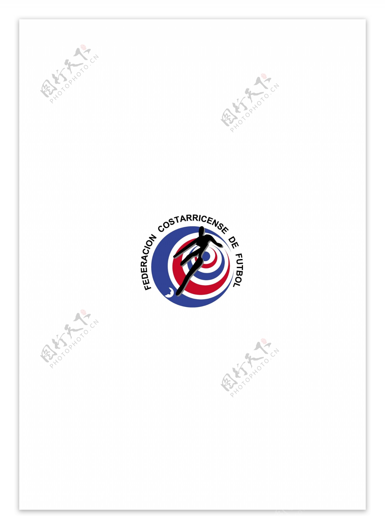 FederacionCostarricensedeFutbollogo设计欣赏FederacionCostarricensedeFutbol体育比赛LOGO下载标志设计欣赏