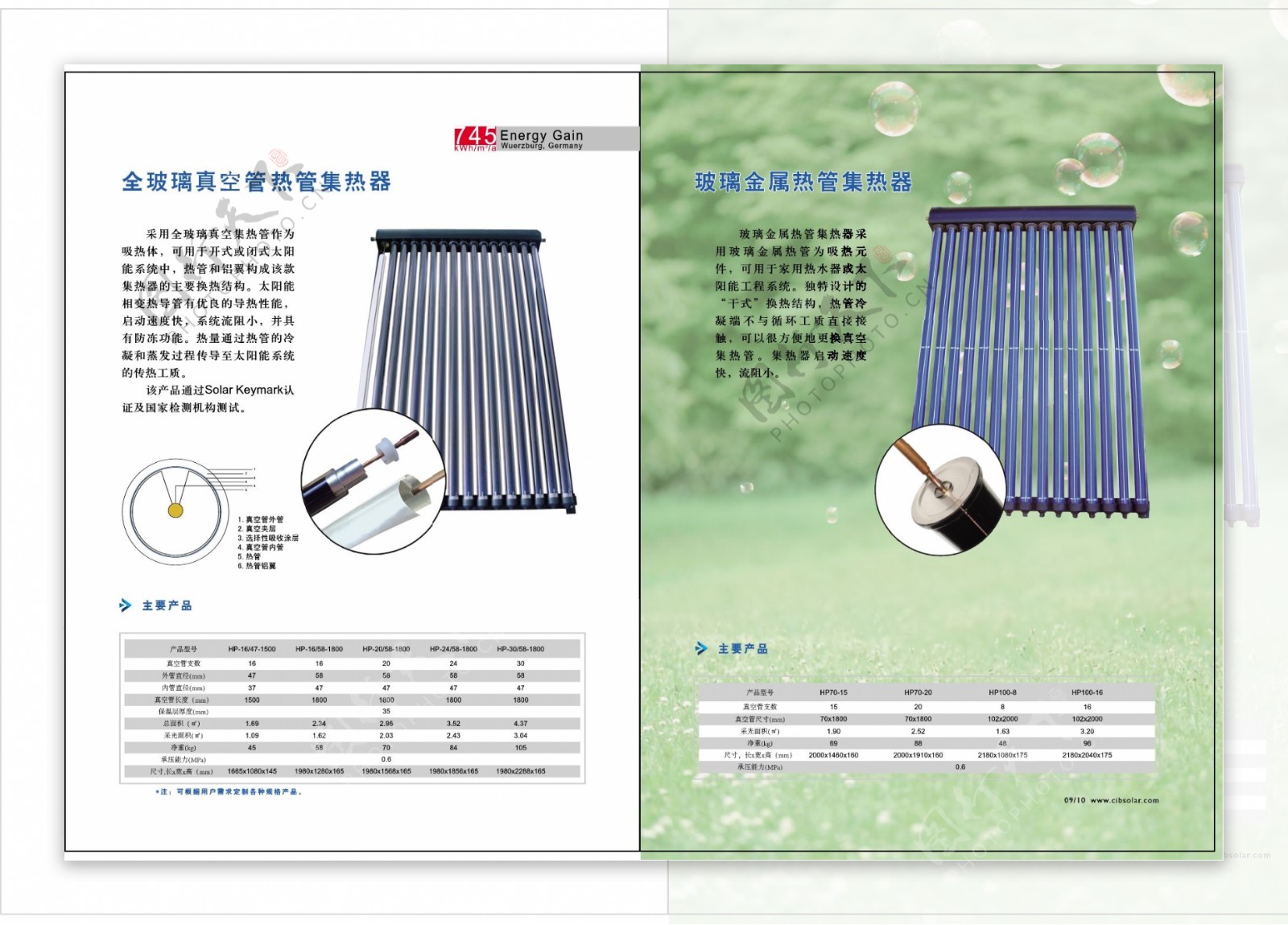 太阳能中文产品画册图片