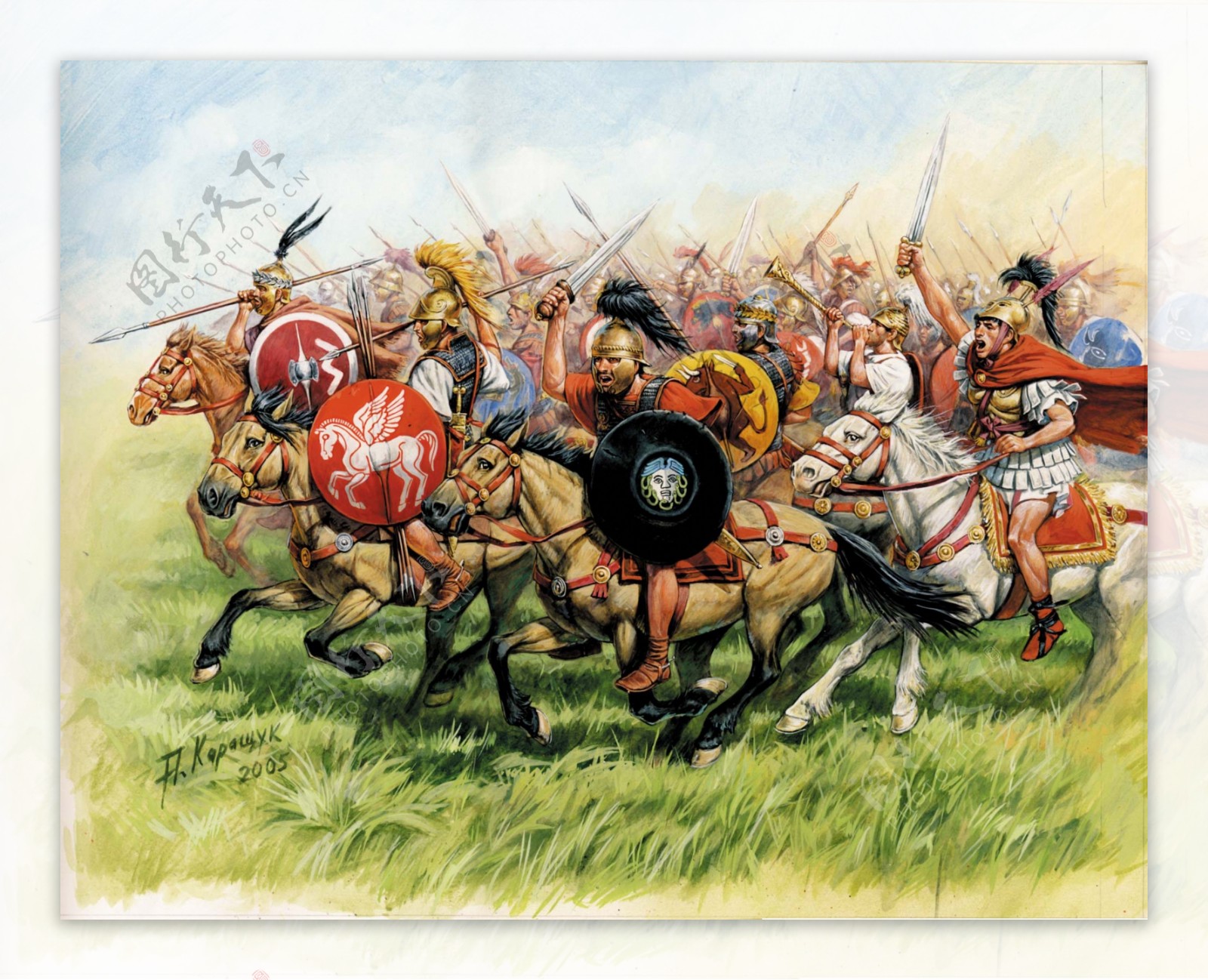 古代战争图片