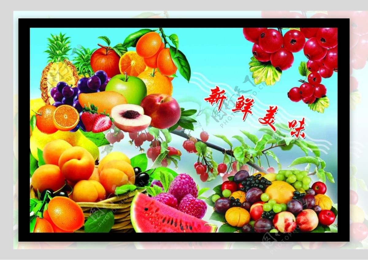 水果背景图