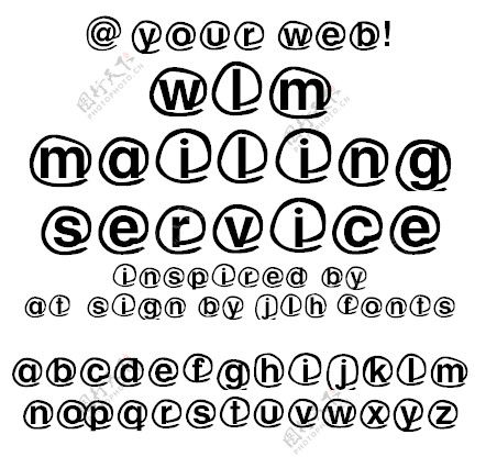 WLM邮件服务的字体