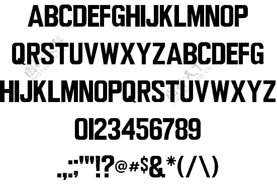 瓦格纳现代字体