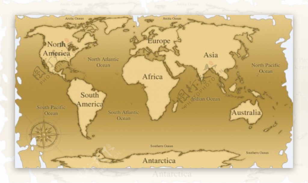 世界地图AE模板