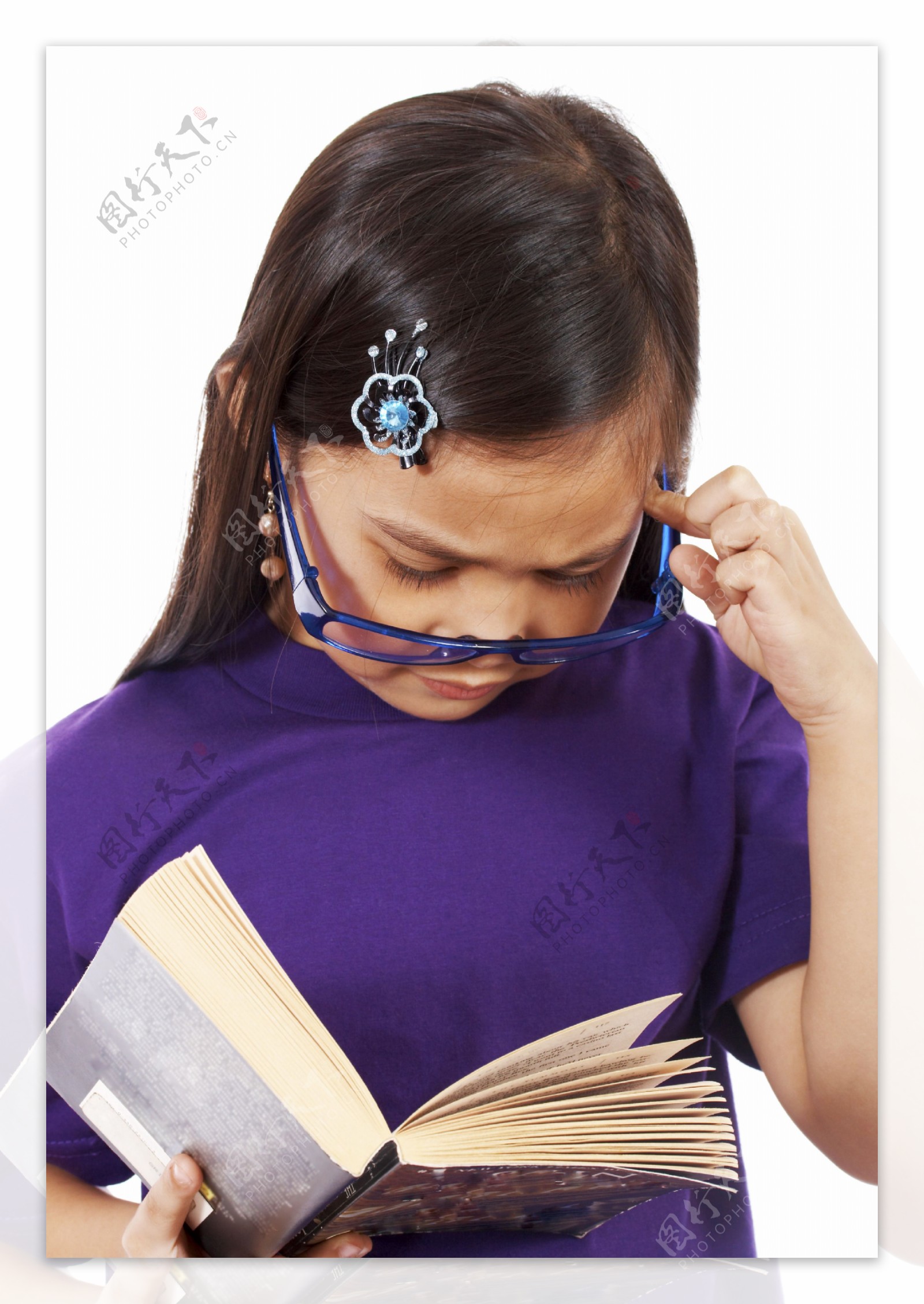 年轻女孩的阅读和思考