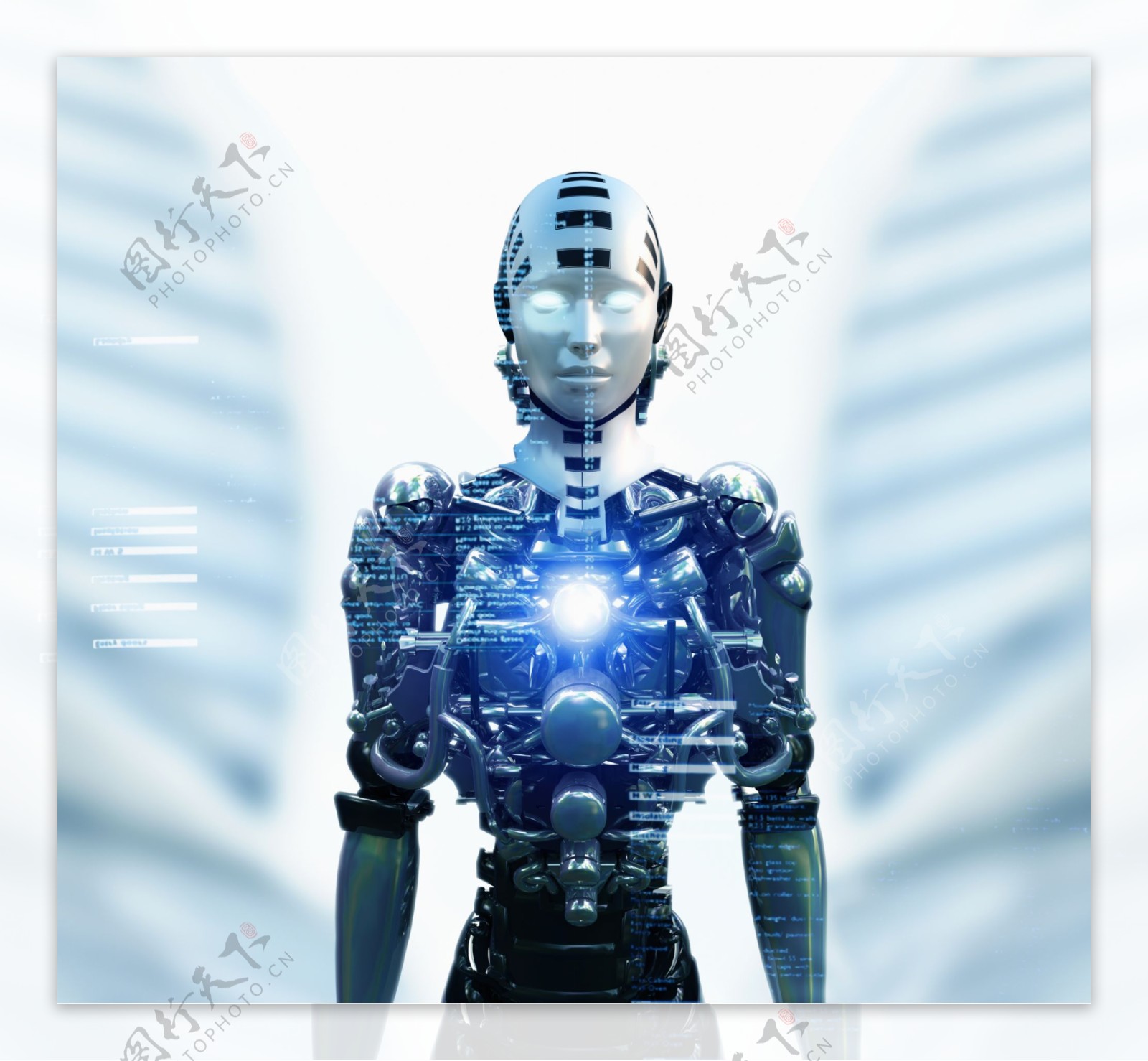 高科技机器人图片