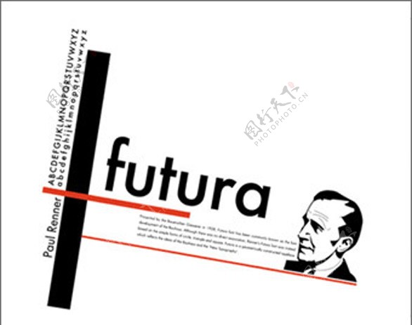 世界100佳英文商业字体05Futura