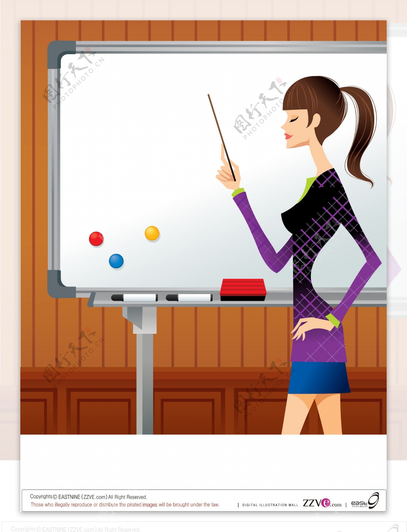 女教师素材-女教师模板-女教师图片免费下载-设图网