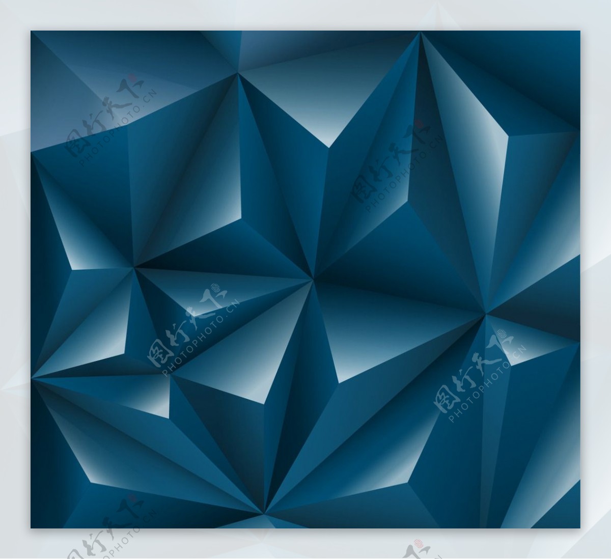 3D立体几何背景素材图片