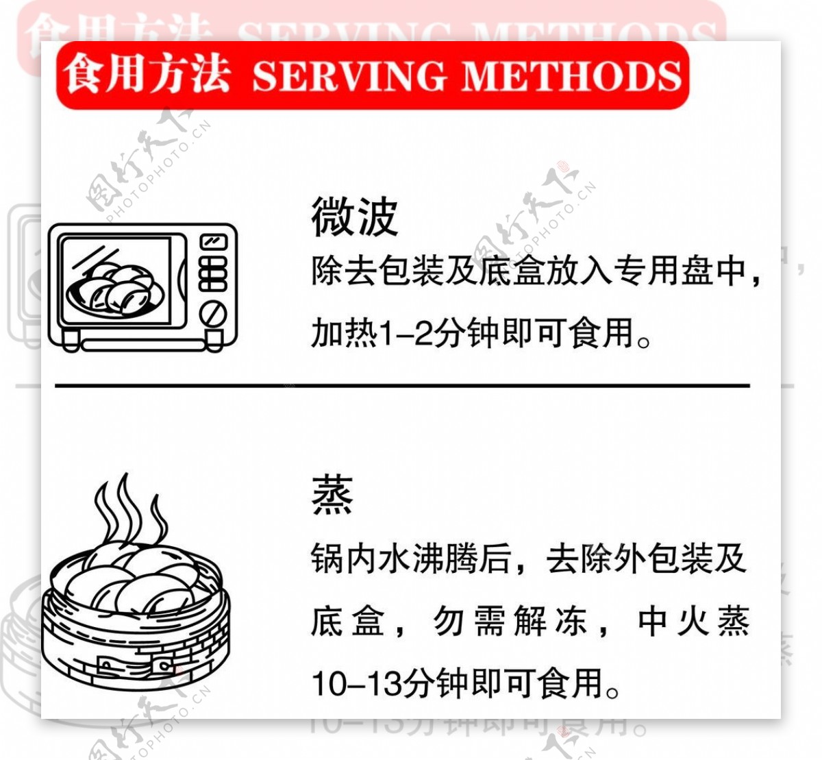 馒头蒸煮使用说明图片