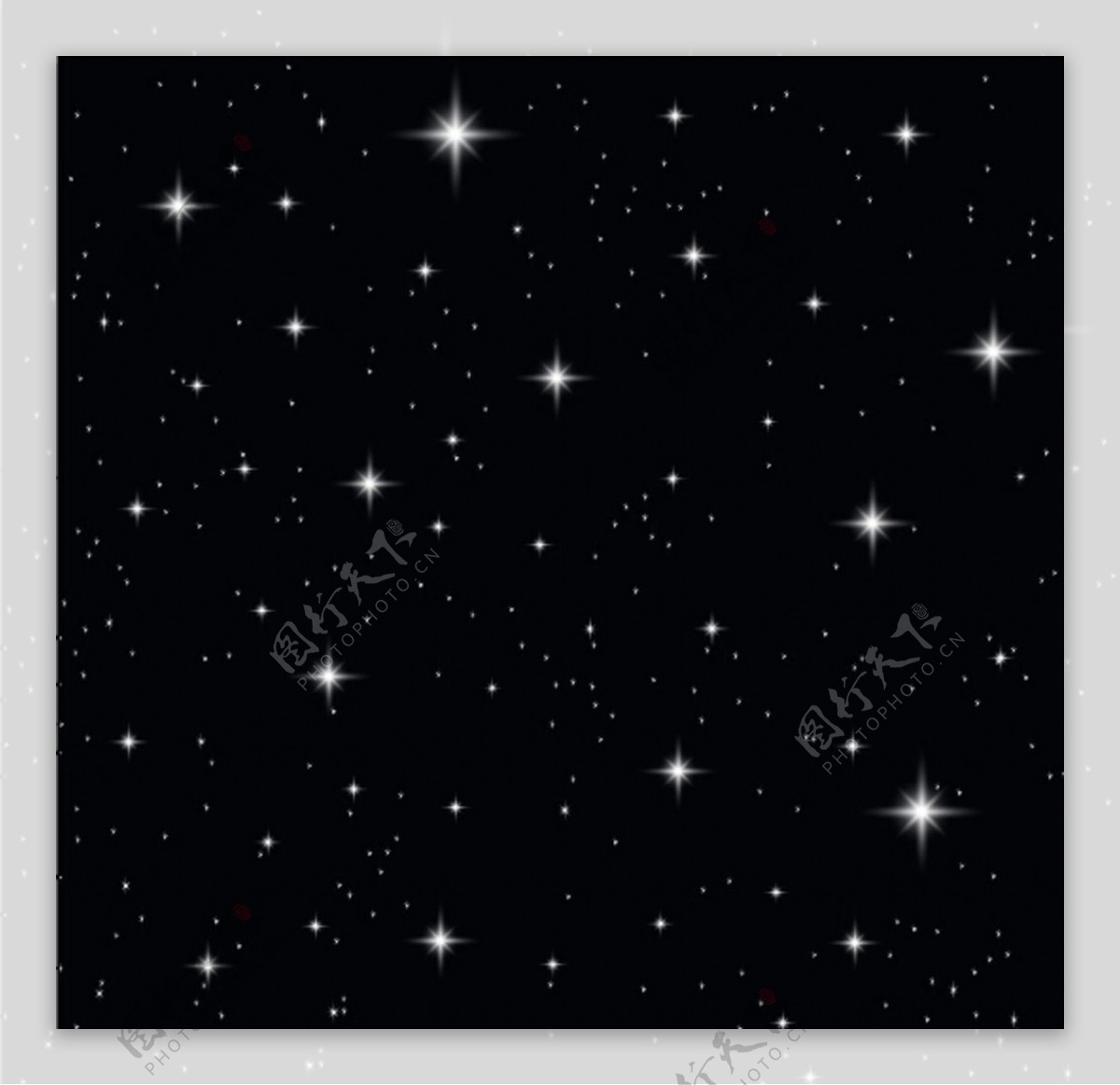 黑夜星空背景图片