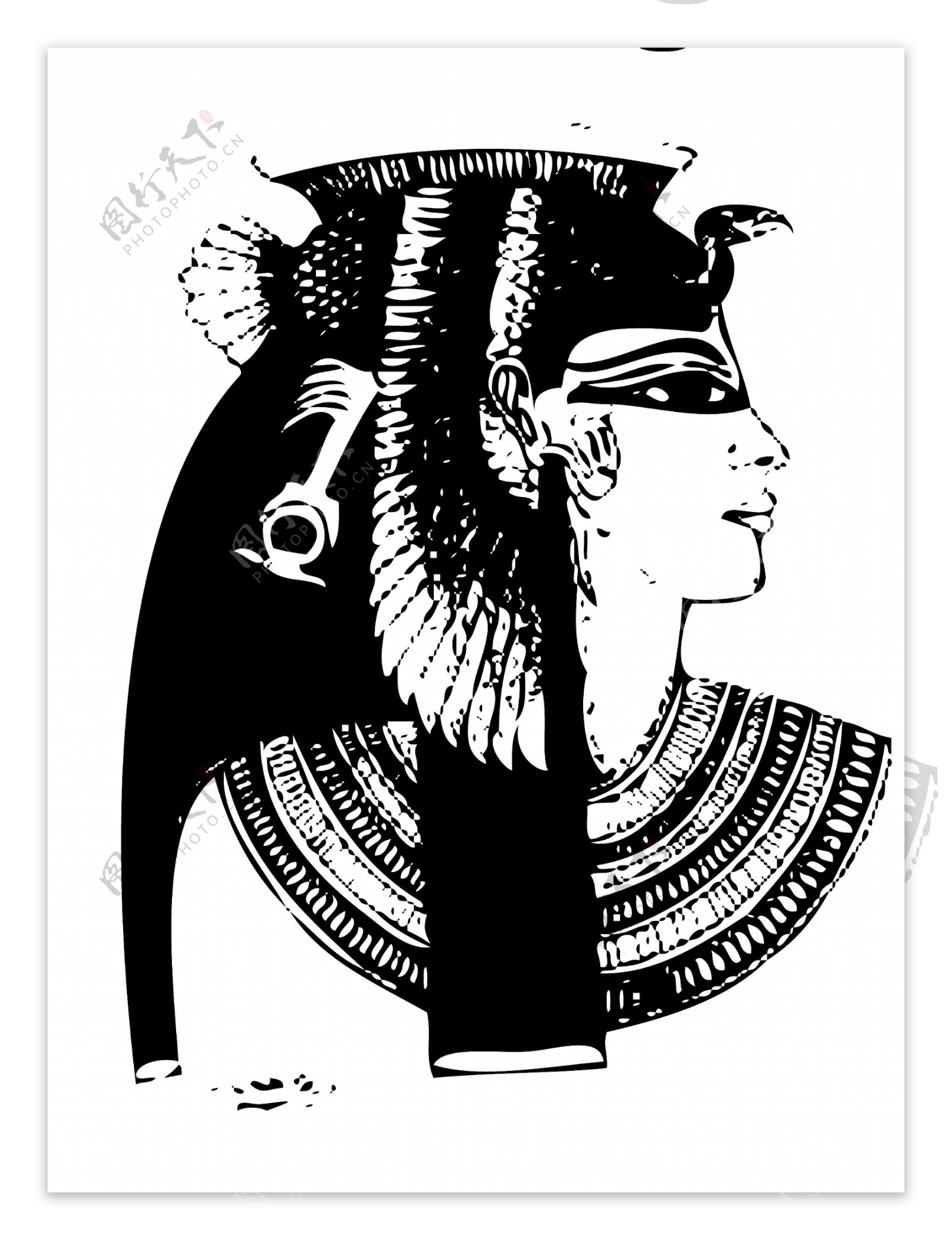 埃及标志图王后图片