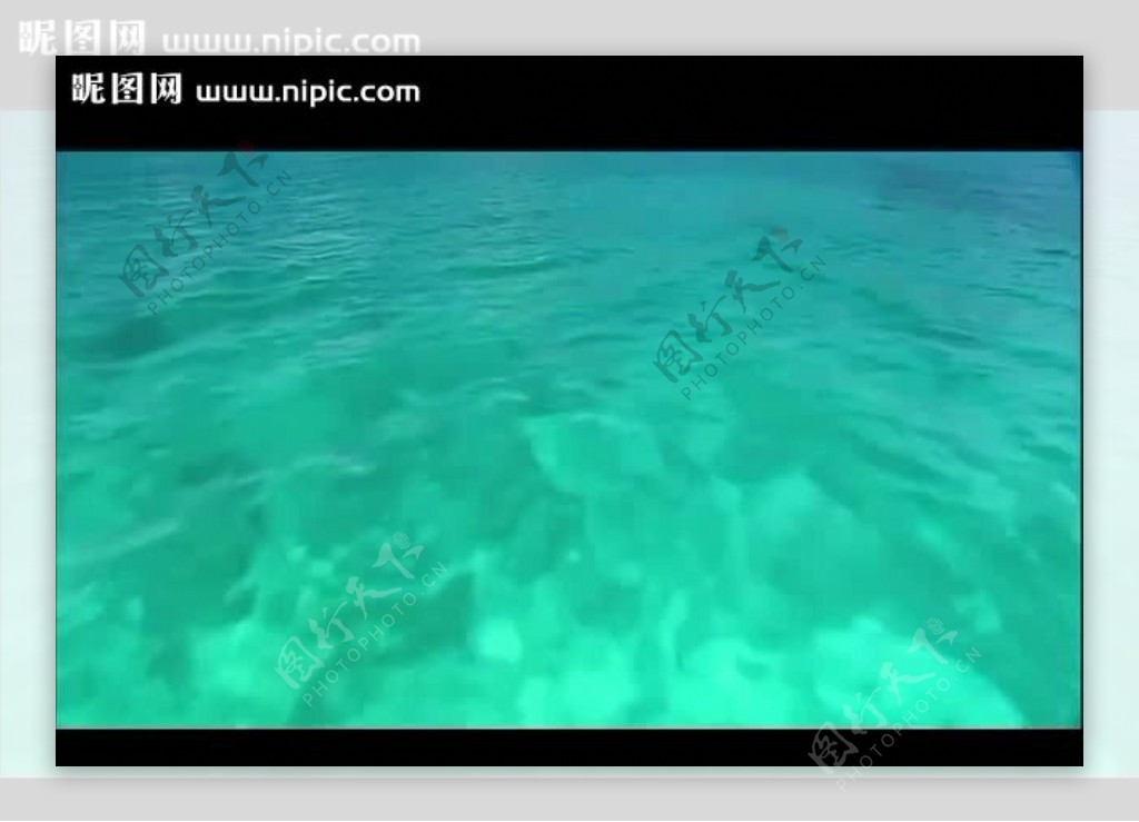 海水小船视频素材