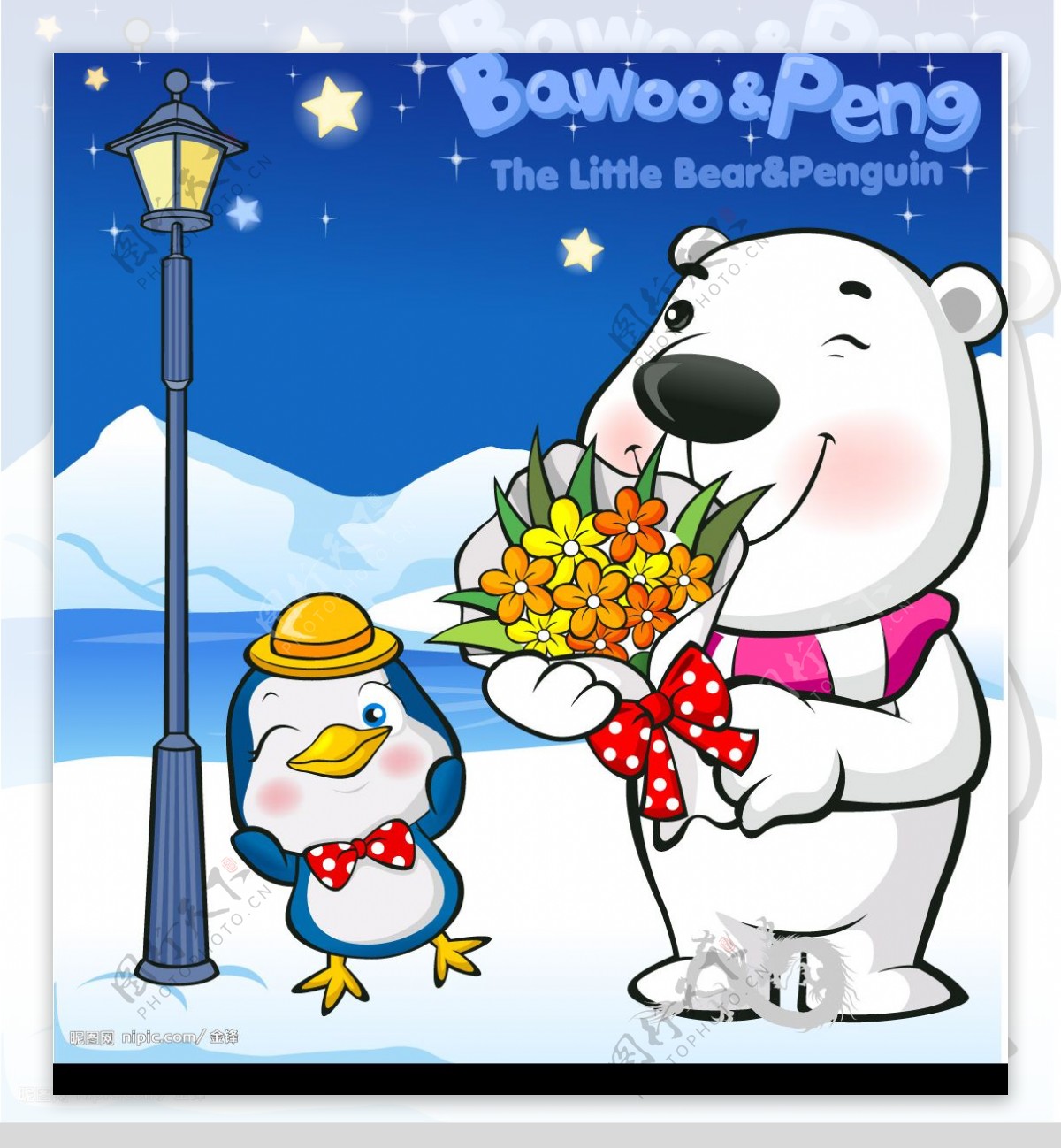 韩国卡通小熊图片