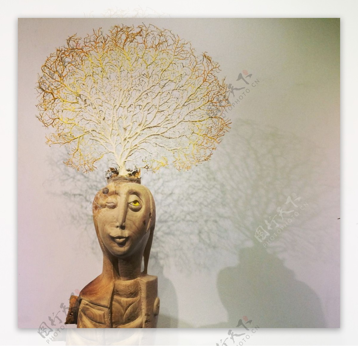 智慧之树工艺陶瓷图片