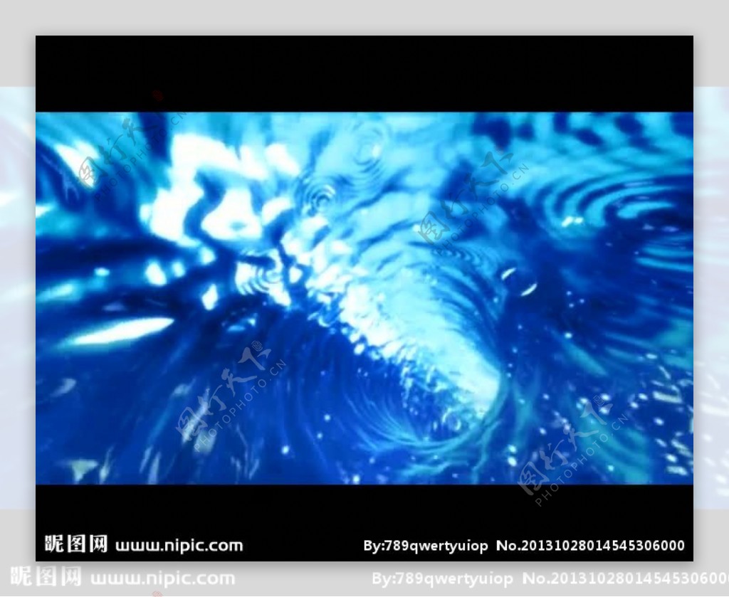 光效水纹水波视频素材