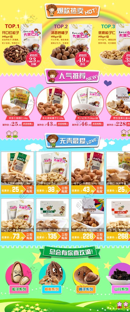 食品首页图片