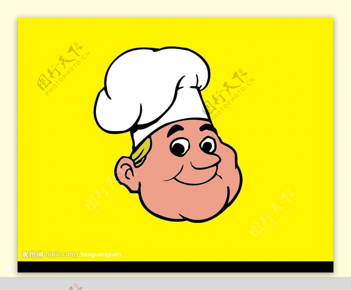 厨师形象头图片