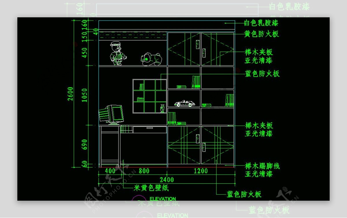 儿童类CAD素材图片