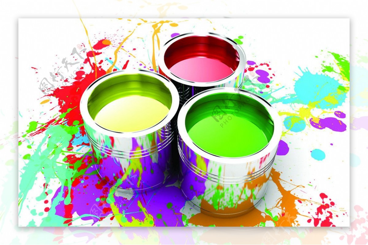 油漆油漆桶设计图片